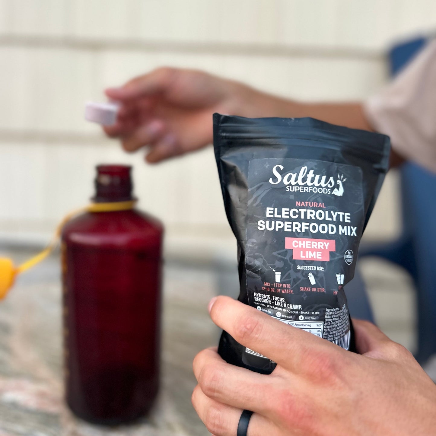 Saltus Electrolyte Superfood Mix - Cherry Lime