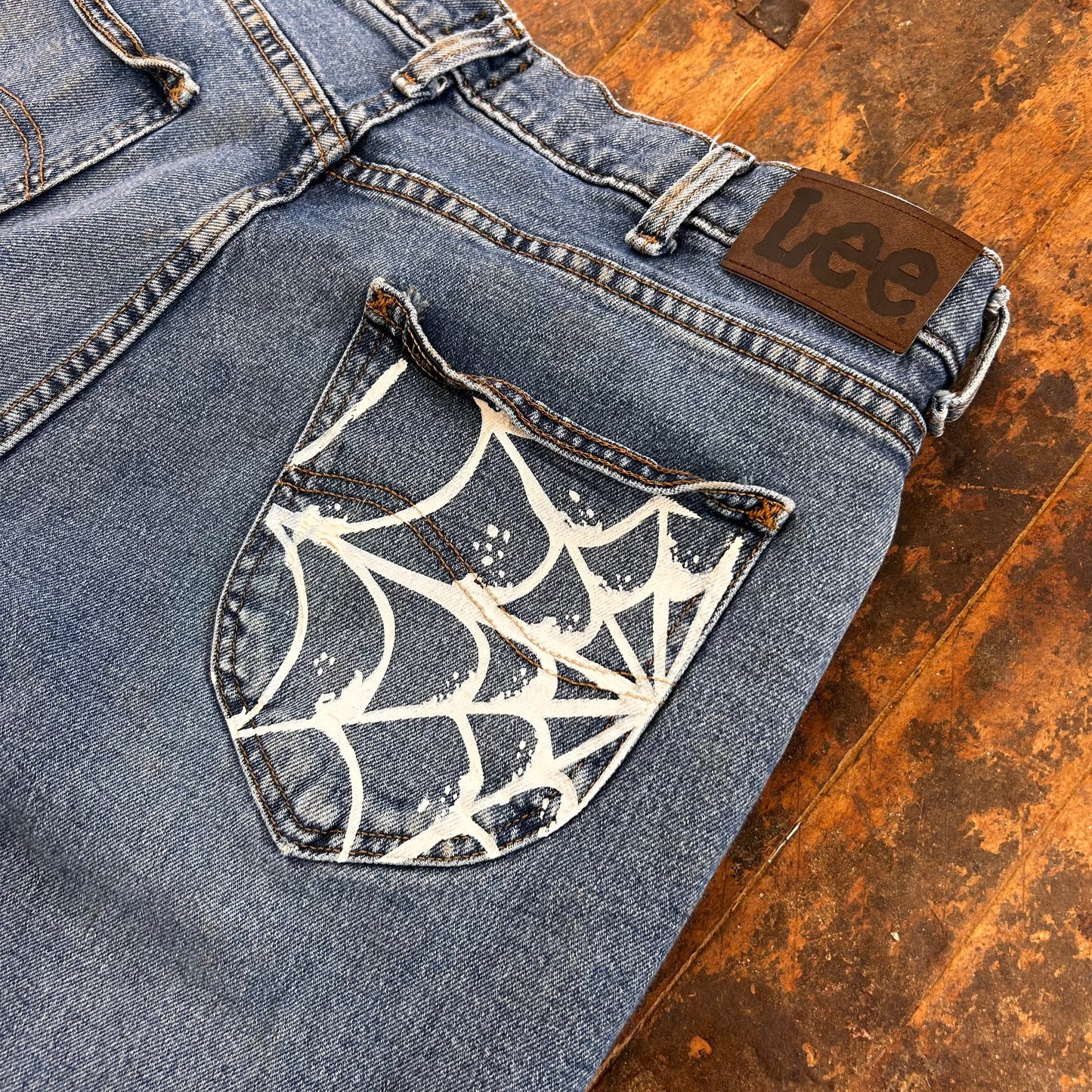 Vintage Crucifix Denim - Lee Relaxed (1-of-1)