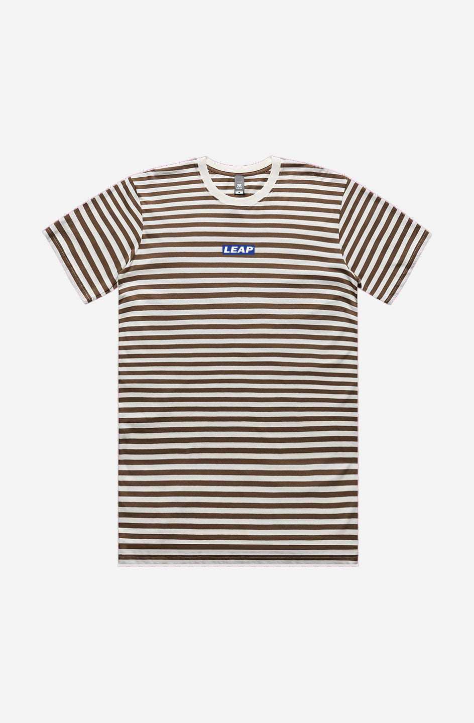 Natural Walnut Stripe Tee
