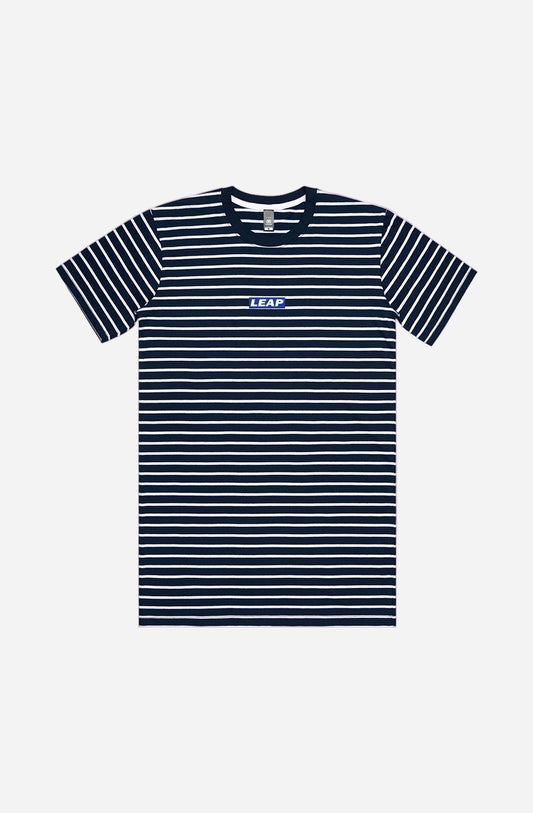 Navy White Stripe Tee