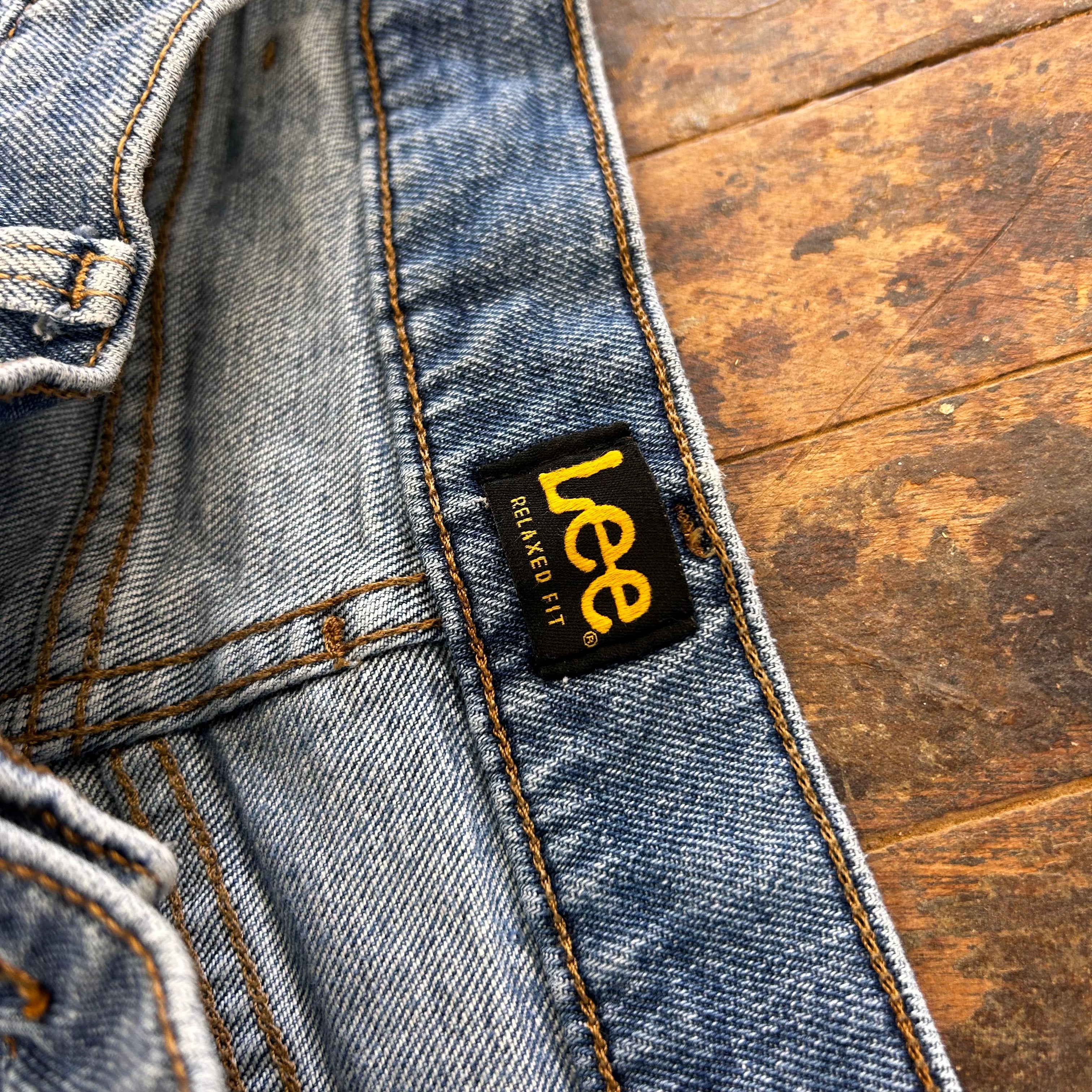 Vintage Crucifix Denim - Lee Relaxed (1-of-1) – Leap Boards