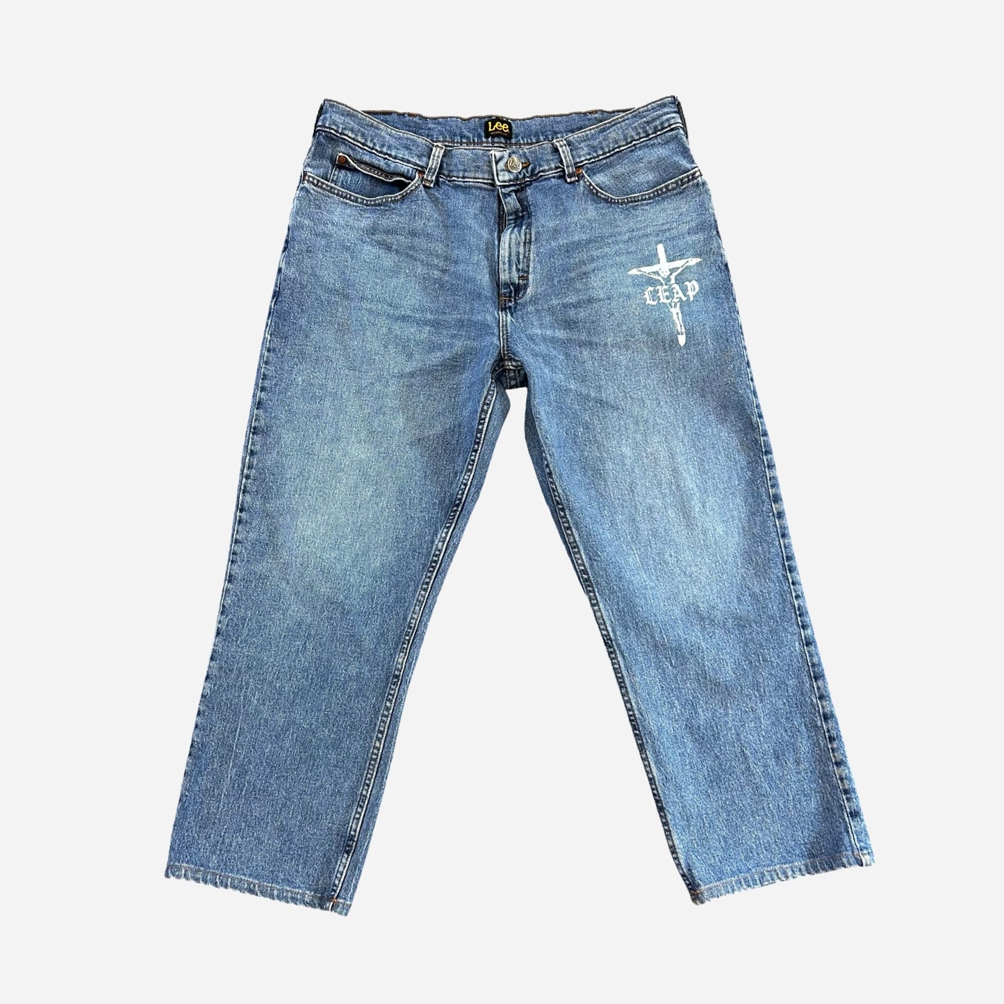 Vintage Crucifix Denim - Lee Relaxed (1-of-1)