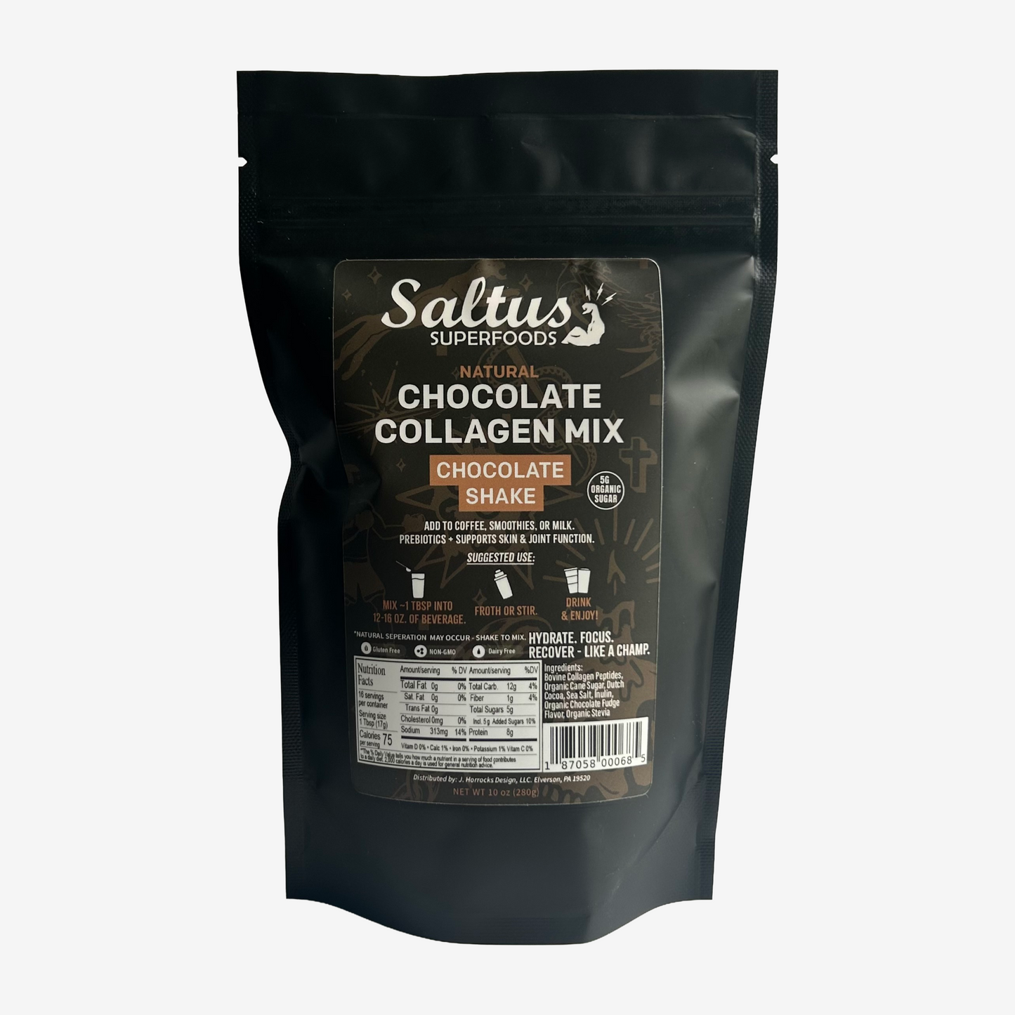 Saltus Chocolate Collagen Mix