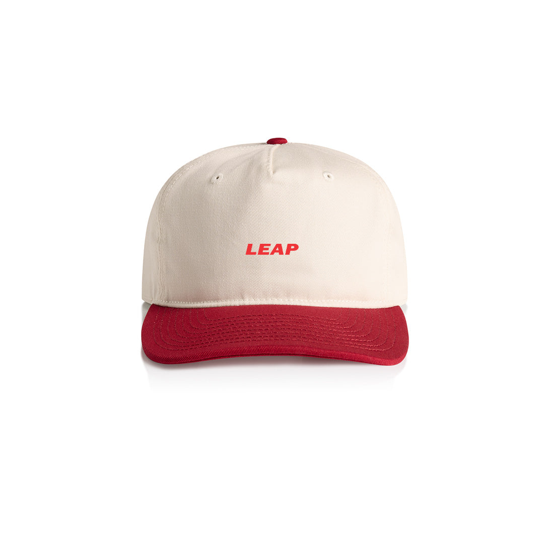 Red Two-Color Cap